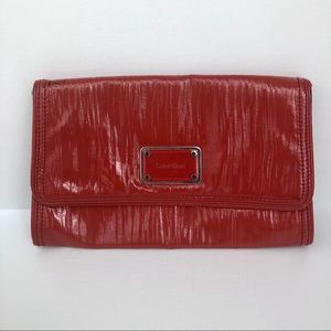 Calvin Klein Red Clutch